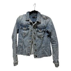 Kut from the Kloth Light Blue Jean Jacket